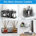 Lsnisni 3 Pack Shower Caddy Adhesive Replacement, Shower Adhesive Strips - Image 7