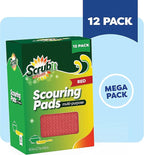 SCRUBIT Multi-Purpose Dish Scrub Sponge, Non Scratch Scouring Pads, Cleaning - Image 4