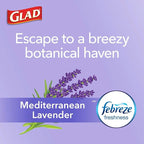 Glad ForceFlex Tall Kitchen Trash Bags, 13 Gallon, Gain Lavender - Image 3