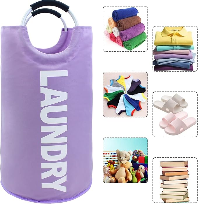 Mziart 90L Large Collapsible Laundry Basket - Image 5