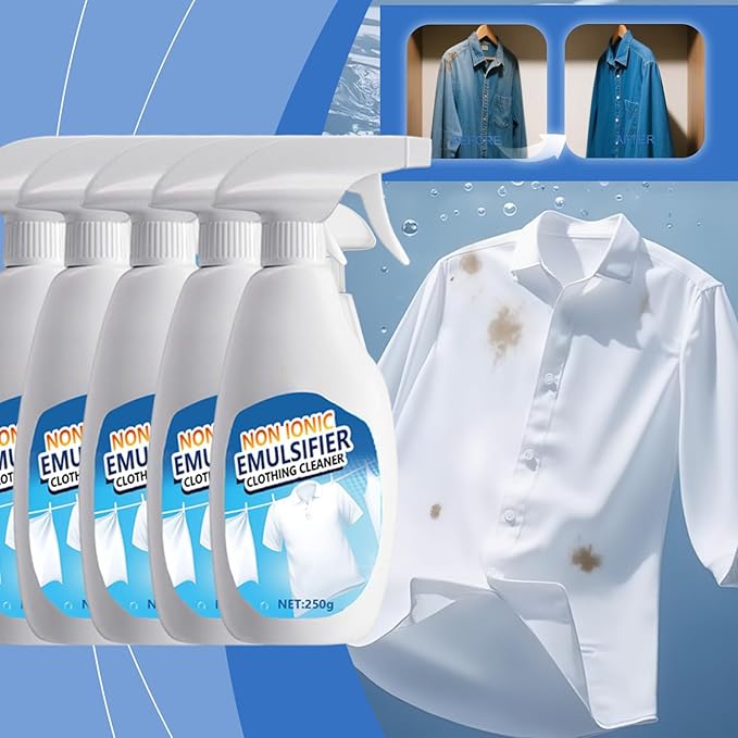 Non Ionic Emulsifier Clothing Cleaner, Clothes Oil Laundry Cleaning Remover - Image 4