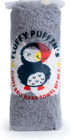 JJ KENT Fluffy Puffins Microfiber Hand Towels - Image 5