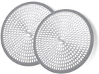 LEKEYE Shower Hair Catcher Drain Protector Strainer-Steel & Silicone 2 Pack by LEKEYE
