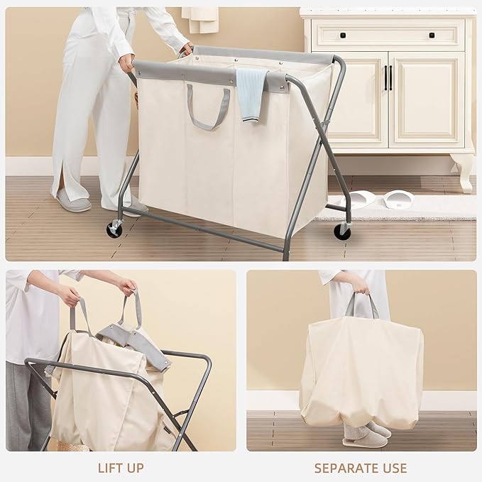 STORAGE MANIAC 160L Collapsible Laundry Hamper - Image 6