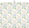 Hydrangea Floral Dish Drying Mat by Kawani