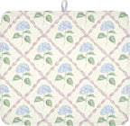 Hydrangea Floral Dish Drying Mat by Kawani