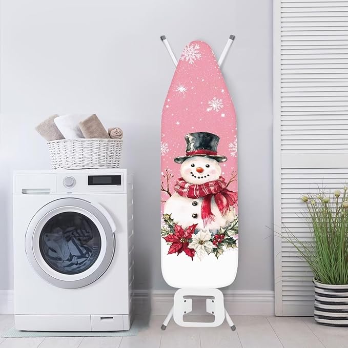 Sprowallow Snowman Print Christmas Ironing Board Cover Standard Size Scorch - Image 3