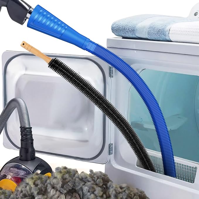 Sealegend 2 Pieces Dryer Vent Cleaner Kit, Dryer Lint Vacuum Attachment by Sealegend