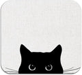 Black Cat Dish Drying Mat by Unknown