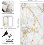 HAISUKA Gold and White Hand Towels - Image 2