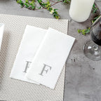 Luxenap 15.8 X 7.9 Inch Linen-Feel Guest Towels, 2000 Lettered Hand Towels - Image 6