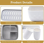 Toothbrush Holders for Bathrooms, Kids Electric Toothbrush Holder - Image 4