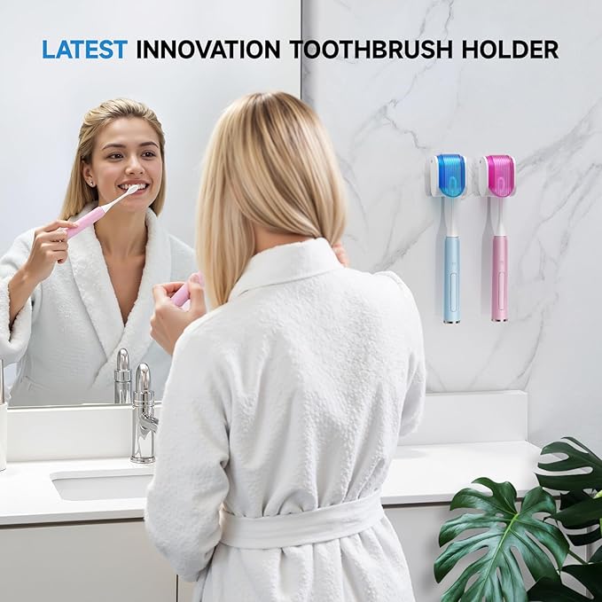 Toothbrush Holders for Bathrooms【Upgrade Single Slot Design】 Toothbrush Holder - Image 3