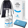 SmoTecQ Glasses Cleaner Kit – Alcohol-Free, Plant-Based Spray + Ultra-Soft by SmoTecQ