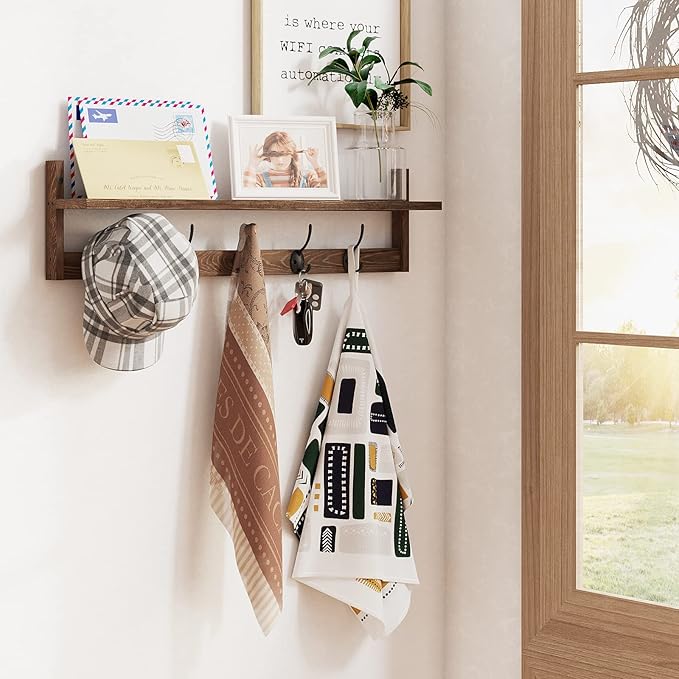 BAMEOS Wall Mounted Coat Rack - Image 2