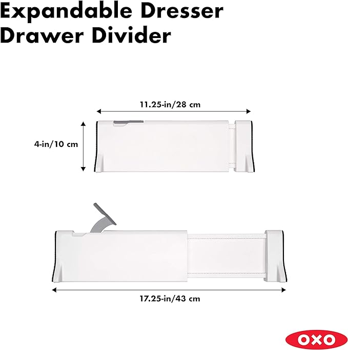 OXO Good Grips Expandable Dresser Drawer Divider - Image 2