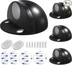 Magnetic Door Stop, Stoppers for Bottom of Door, Self Adhesive No Drill by Gudui