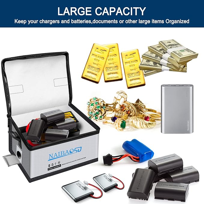 Fireproof Explosionproof Lipo Safe Bag - Image 3