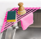 Tomorotec Compact Silicone-Coated Triangle Dish Drying Rack by Tomorotec