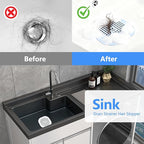 6 Pack Drain Hair Catcher Hair Stopper - Image 7