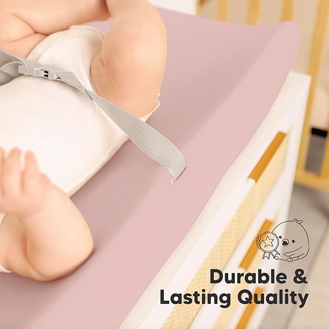 2-Pack Baby Changing Pad Cover for Girl, Boy - Image 7