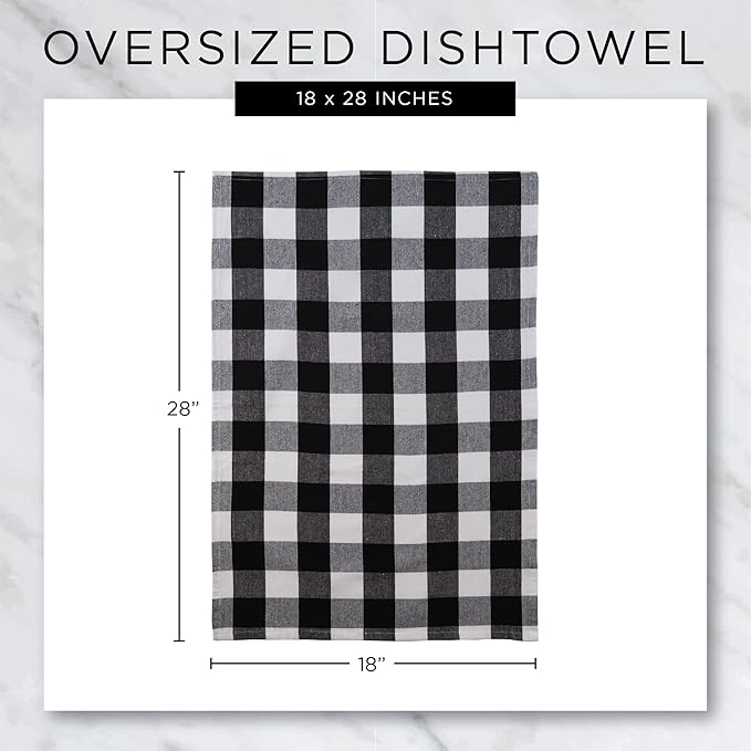 DII Cotton Dish Towel Set Damask Print - Image 8