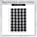 DII Cotton Dish Towel Set Damask Print - Image 8