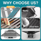 Corner Sink Drying Rack, Heat Resistant Roll Up Mat - Image 2