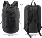 BeeGreen Laundry Bag Backpack w Adjustable Shoulder Straps College Dorm - Image 2
