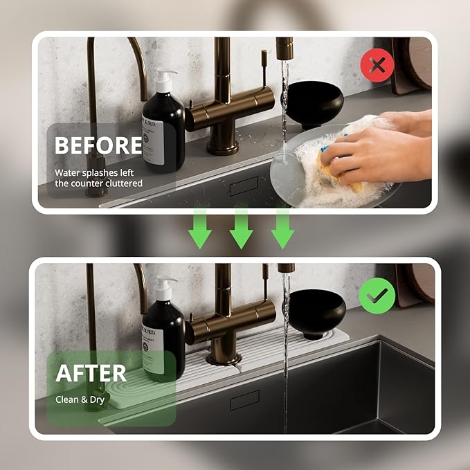 Quick Dry Sink Splash Guard - Image 6