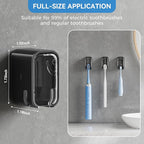 Toothbrush Holders for Bathroom【Innovation Single Slot Design】 2PCS Toothbrush - Image 5