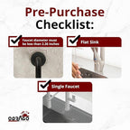 ODRAGO Silicone Kitchen Sink Splash Guard - Image 7