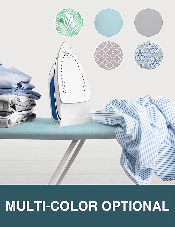 Ironing Board Cover and Pad 18x49， Extra Wide Thick Iron Padding, Scorch and - Image 6