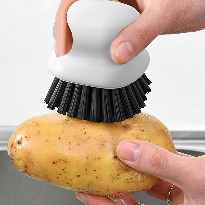 2Pack Dish Scrub Brush, Palm Brush Dish Scrubber - Image 6