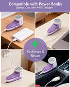 Ruidla Fabric Shaver Lint Shaver Defuzzer, Electric Lint Remover, Rechargeable - Image 8