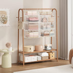 SWTYMIKI Hanging Closet Organizer Storage - Image 2