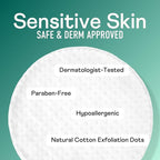 Swisspers Premium Exfoliating Rounds, 2 Distinct Raised Textured Surface - Image 3