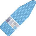 Ironing Board Cover and Pad Standard Size 15 x 54, 3 Pairs of Hook and Loop by LCLW