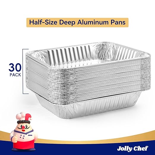 JOLLY CHEF 9x13 Aluminum Foil Pans - Image 3