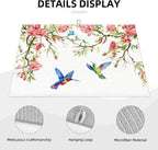 Hummingbird Butterfly Magnolia Dish Drying Mat 18x24 - Image 3