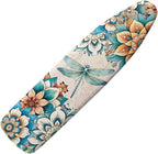 Boho Floral Dragonfly Ironing Board Cover 15x54 Inches, Standard Size Ironing by Hinthetall