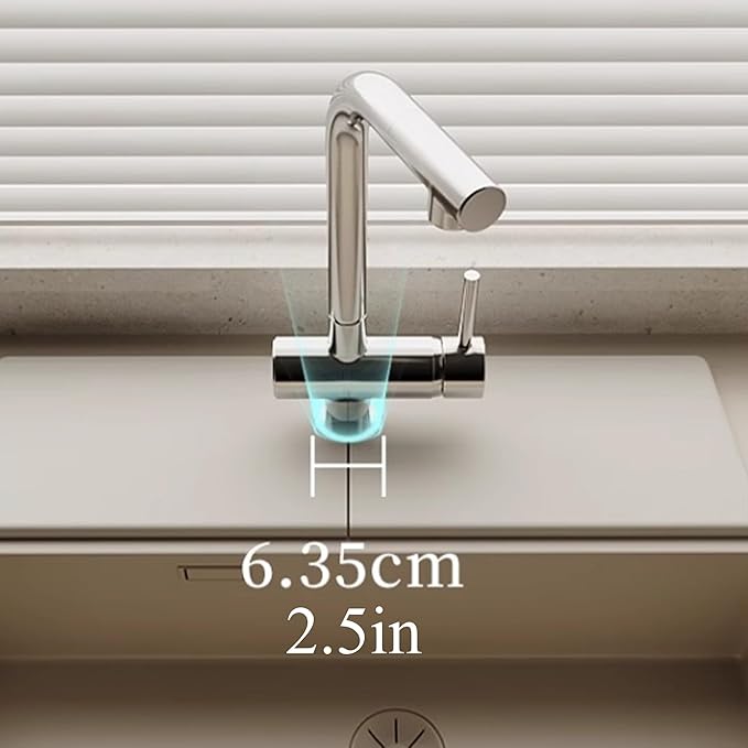 Kitchen Sink Faucet Mat, Diatomaceous Earth Quick Dry Sink Splashback Drying Mat - Image 5