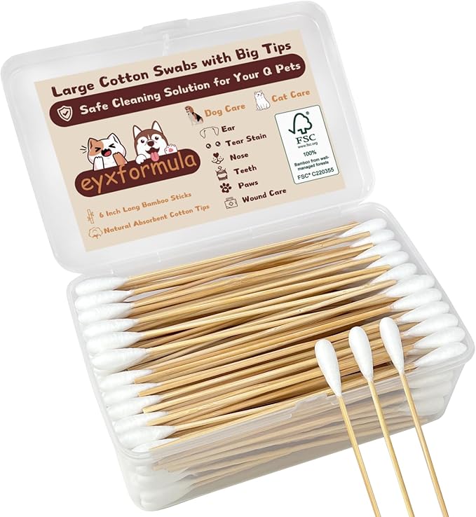 eyxformula 6 Inch Long Cotton Swabs by eyxformula