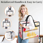 Clear Clothes Storage Bags, 8 Pack Closet Organizers and Under Bed Storage - Image 6