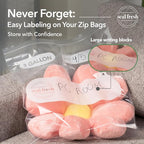 3 Gallon Large Plastic Storage Bags – 16" x 18" – Reusuable XXL Extra Large - Image 4
