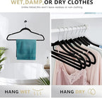 50 Pack Ultra-Thin Plastic Clothes Hangers - Image 6