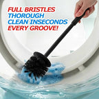 2Pack Toilet Bowl Brush and Holder Set - Image 3
