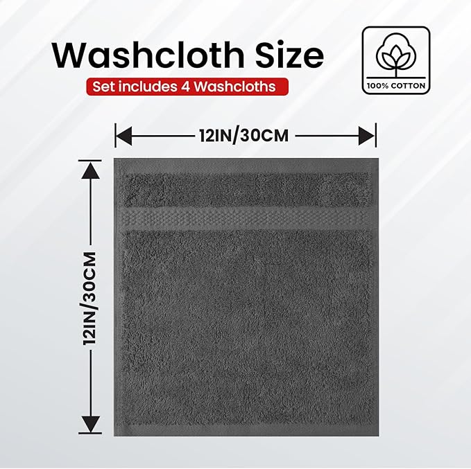 Infinitee Xclusives Luxury Wash Cloths - Image 3