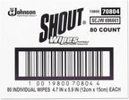 Shout Wipe & Go Stain Remover Wipes by SC+Johnson
