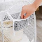 2pcs Pop Up Mesh Laundry Hamper Room Collapsible Storage Bin Lightweight Basket - Image 6